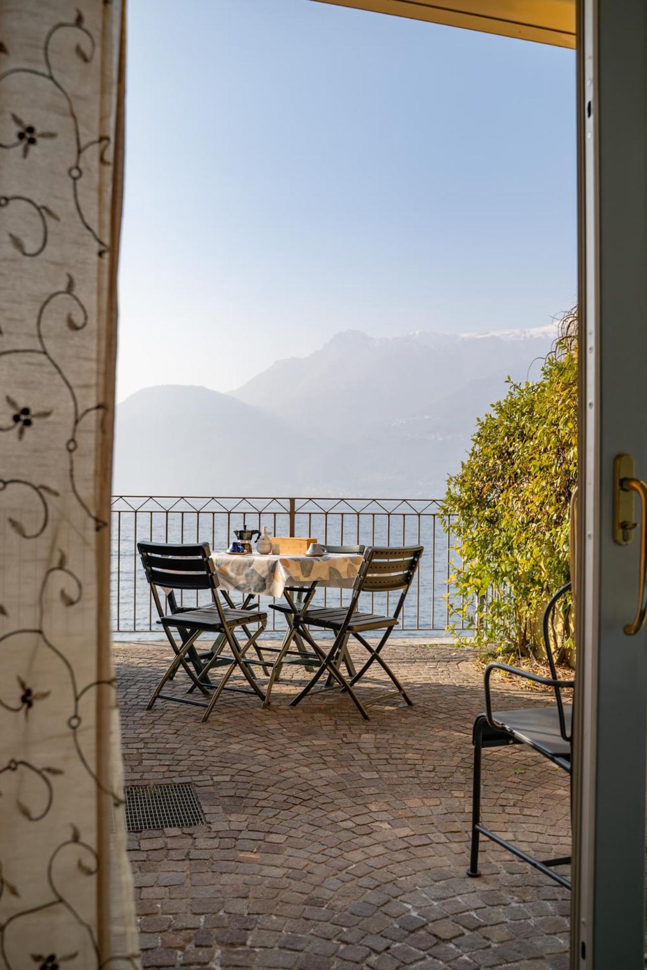 Il Glicine Sul Lago - Wisteria On The Lake Bellano Exterior foto